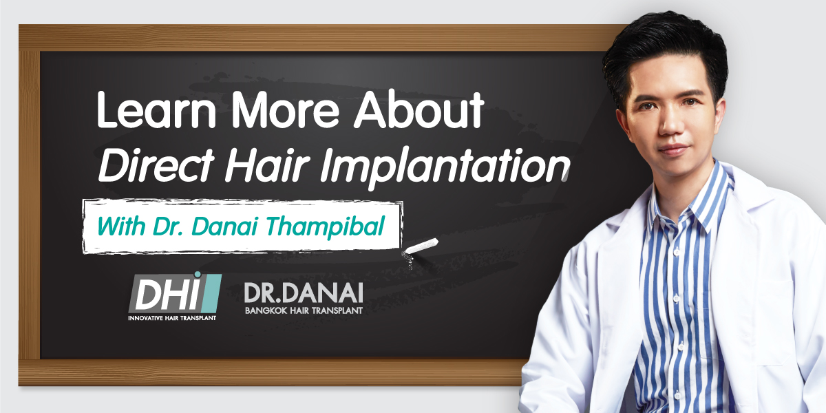 What is Direct Hair Implantation(DHI)? - BEQ Clinic Thailand