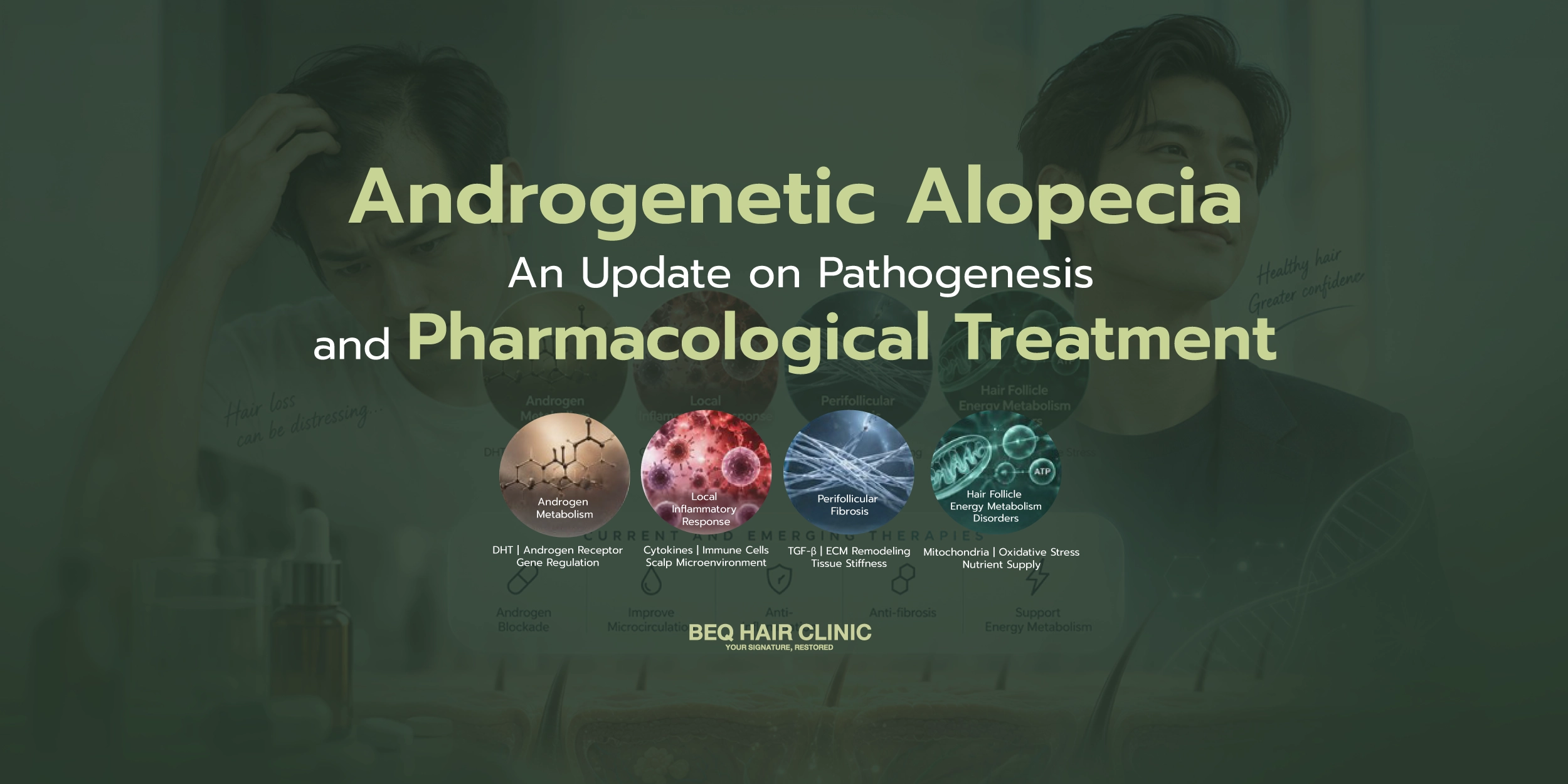 Androgenetic Alopecia: An Update on Pathogenesis and Pharmacological Treatment